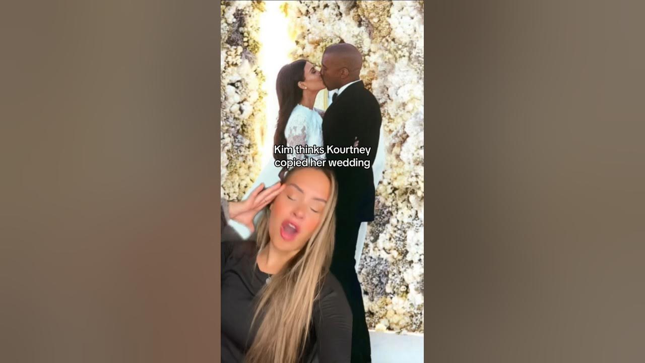 Kim Kardashian’s sister COPIED her wedding..😬 Kim Kardashian’s sister COPIED her wedding..😬