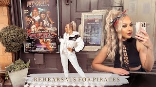 REHEARSALS | PIRATES LIVE 2024, DANCERS, VLOG