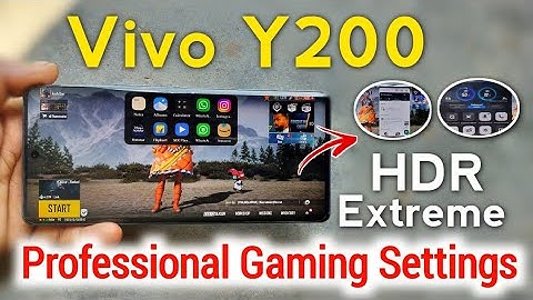 vivo y200 hdr extreme gaming settings kaise kare !! vivo y200 hidden features !! vivo y200 5g