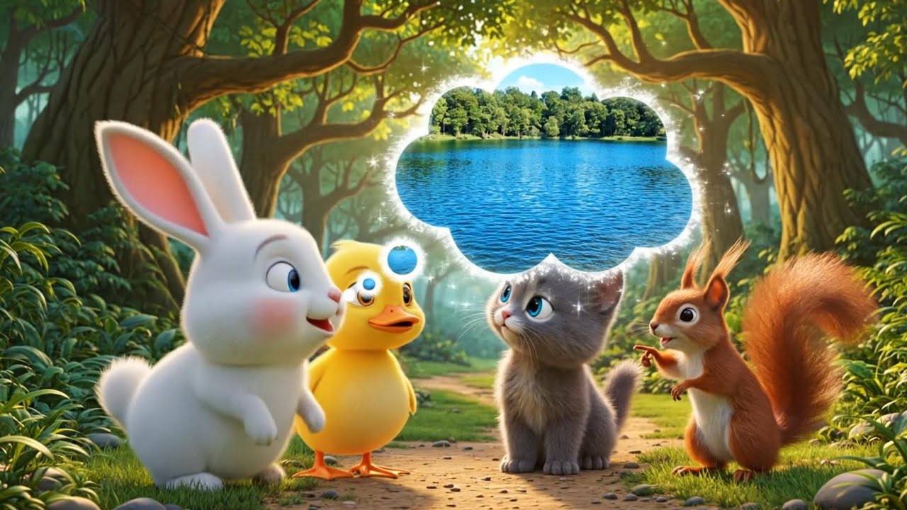 🐰🐤Roro, Dodo, Kiki: The Adventure of Saving the Stream's Water Source