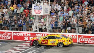 Joey Logano Holds off Denny Hamlin to Win North Wilkesboro - 2026 NASCAR Cup Series Window World 450