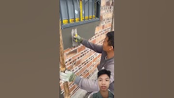 Thợ xây xứng tầm trát tường cực kỳ đẹp #construction #concretelifting #wooddesigner #xaydung