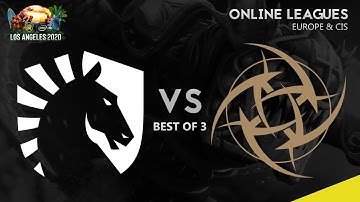 Team Liquid vs Ninjas in Pyjamas Game 2 (BO3) | ESL One Los Angeles Online 2020: EU & CIS