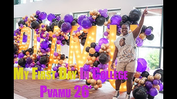 GRWM + First day of college at PVAMU vlog