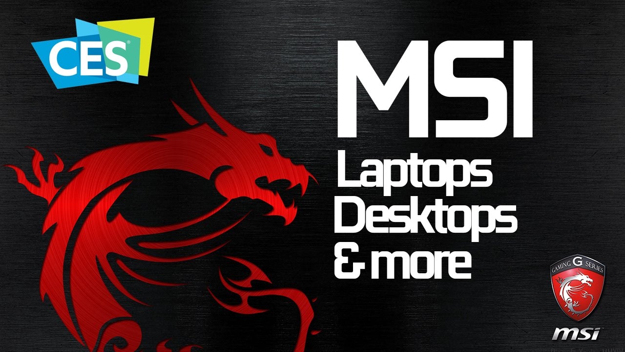 MSI's vast gaming PC options at CES 2017