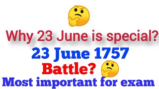 What was happened on 23 June 1757 with Nawab Siraj ud-Daulah | Historical event | Battle of Plassey
