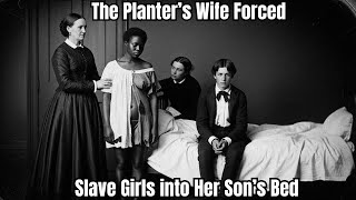 Louisiana Shadows 1849 — The Planter’s Wife Who Forced Slave Girls into Her Son’s Bed