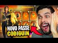 🔴 ZERANDO NOVO PASSE! 🔴 MUITO CODIGUIN! 🔴 SALA PREMIADA! 🔴 FREE FIRE AO VIVO! 🔴