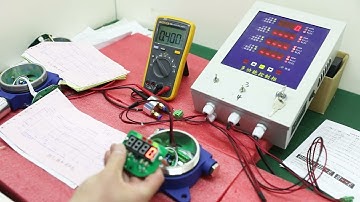 Fixed gas detector and control panel calibration