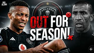 Orlando Pirates Blow! Sihle Nduli OUT For The Season 😱 Big Problem for Bucs!