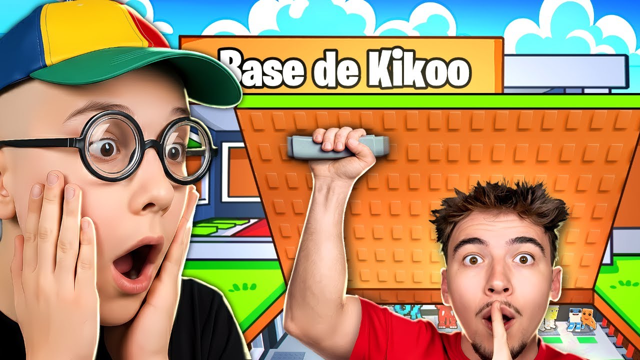 J'ai CONSTRUIT une BASE SECRÈTE SUR STEAL A BRAINROT contre le KIKOO !
