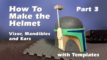 How to make a Boba Fett Helmet (Step by step guide) Part 3