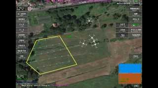 multigcs: goto/swarm/follow/mission with 4 apm-sitl simulators