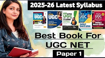 BEST BOOK FOR UGC NET PAPER 1 । UGC NET Paper-1 Syllabus & Pattern 2025-26 । Net Paper 1 books । PYQ
