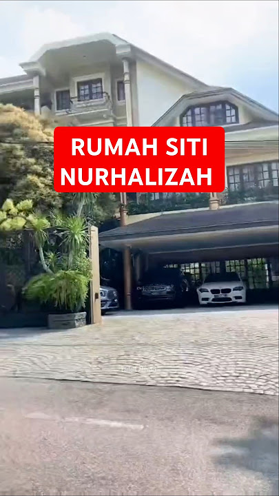 THE LUXURY HOME OF MALAYSIAN SINGER ARTIST SITI NURLHALIZAH #rumahartis #fyp #shorts #trending
