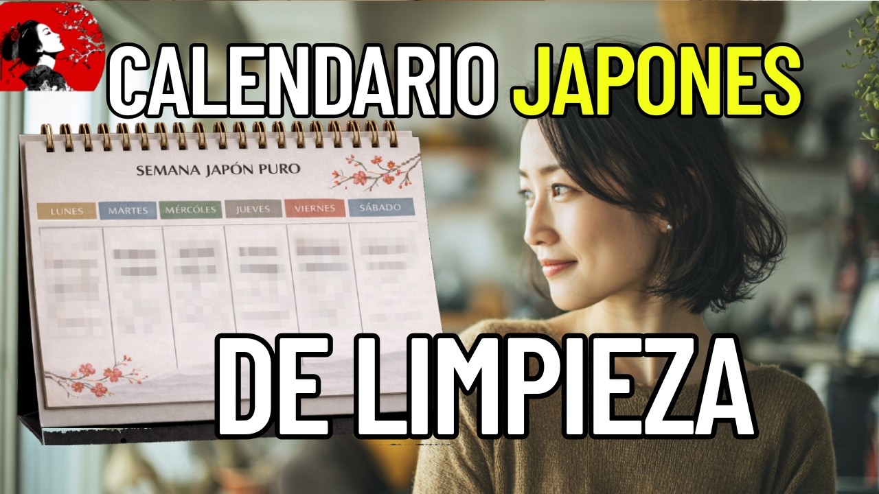 LIMPIEZA JAPONESA: Calendario de 1 Hora al Día para una Casa Impecable (Método Japón Puro)