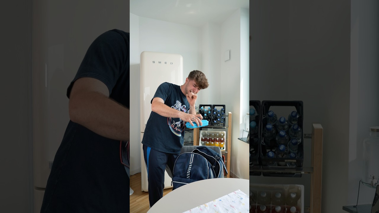 Brotbox vergessen🤢🫪 | Lewinray #shorts