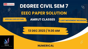 EEEC Paper Solution  | Degree Sem 7 | GTU Winter 2023 Exam