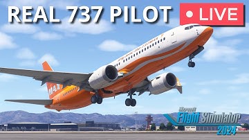 Real 737 Captain LIVE | iFly 737 Max updated for MSFS 2024! | Barcelona – Alicante