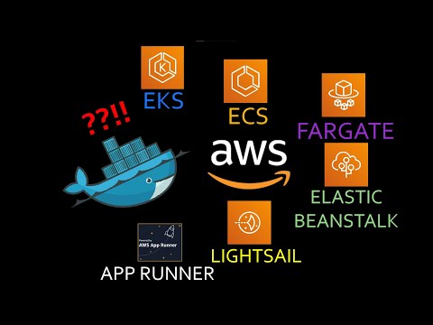 Containers on AWS - EKS Vs ECS Vs Fargate Vs ElasticBeanstalk Vs Lightsail Vs AppRunner