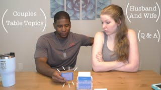 Husband and Wife Q & A! Table Topics Couples Edition!