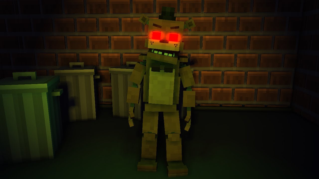 FNAF Voice Freddy Fazbear | Animation Mine imator | - YouTube
