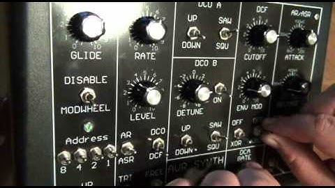 AVR Synth - Elby Designs - Demo 2