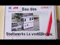 Bau des Stellwerks Ls vom Lindauer Inselbahnhof (Loewe 3015)