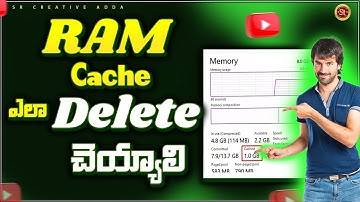 How to Clear RAM Cache in Windows 10/11 (2024) | Make Computer Faster Telugu #srcreativeadda