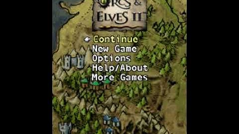 Orcs & Elves II Menu Song | BREW Version