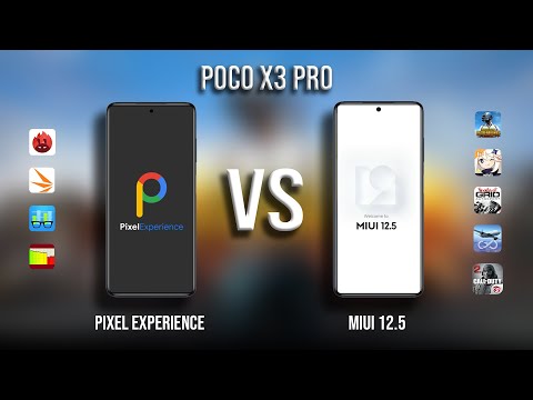 Custom ROM Poco X3 Pro Pixel Experience (Plus Edition) VS MIUI 12.5 (Benchmark & Gaming Test)