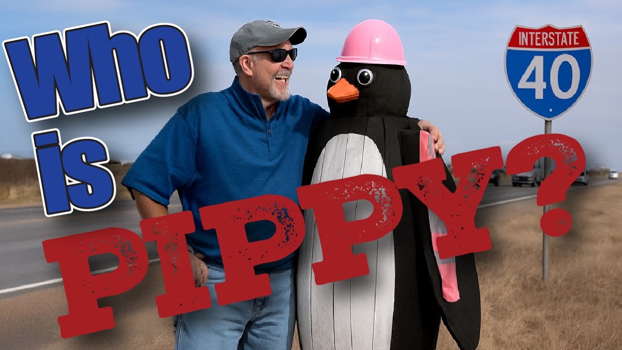 FULL VIDEO: The LONE PENGUIN of I-40: Texas' COOLEST Roadside Mystery