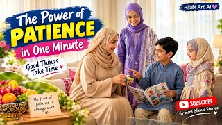 The Power of Patience | A Beautiful Islamic Story episode,8,#HijabiArtAI 