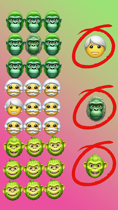 🎮🧠Find hidden emoji  eye test #EmojiChallenge #emoji #gameplay #emojichallenge #emojipuzzle 31
