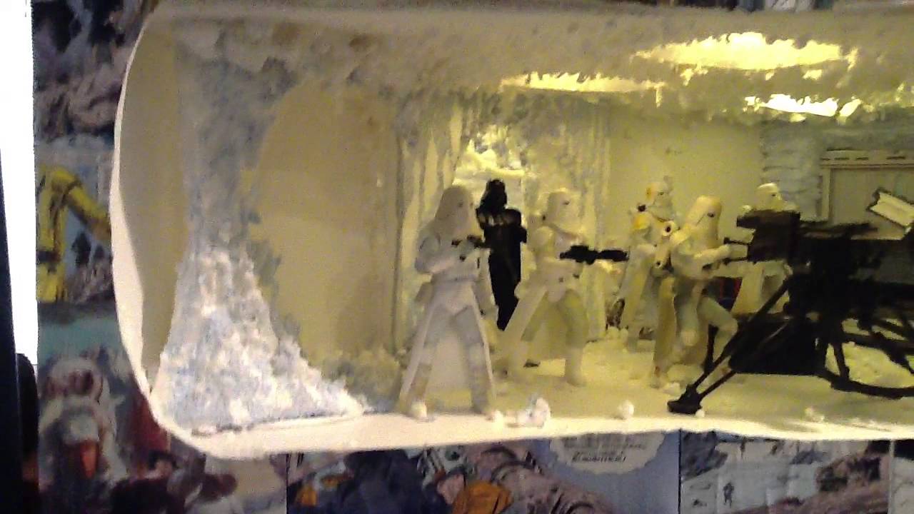 Star Wars Hoth Diorama Youtube