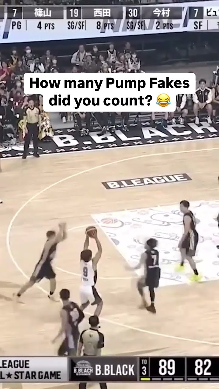 Still waiting for him to actually shoot... any minute now ?