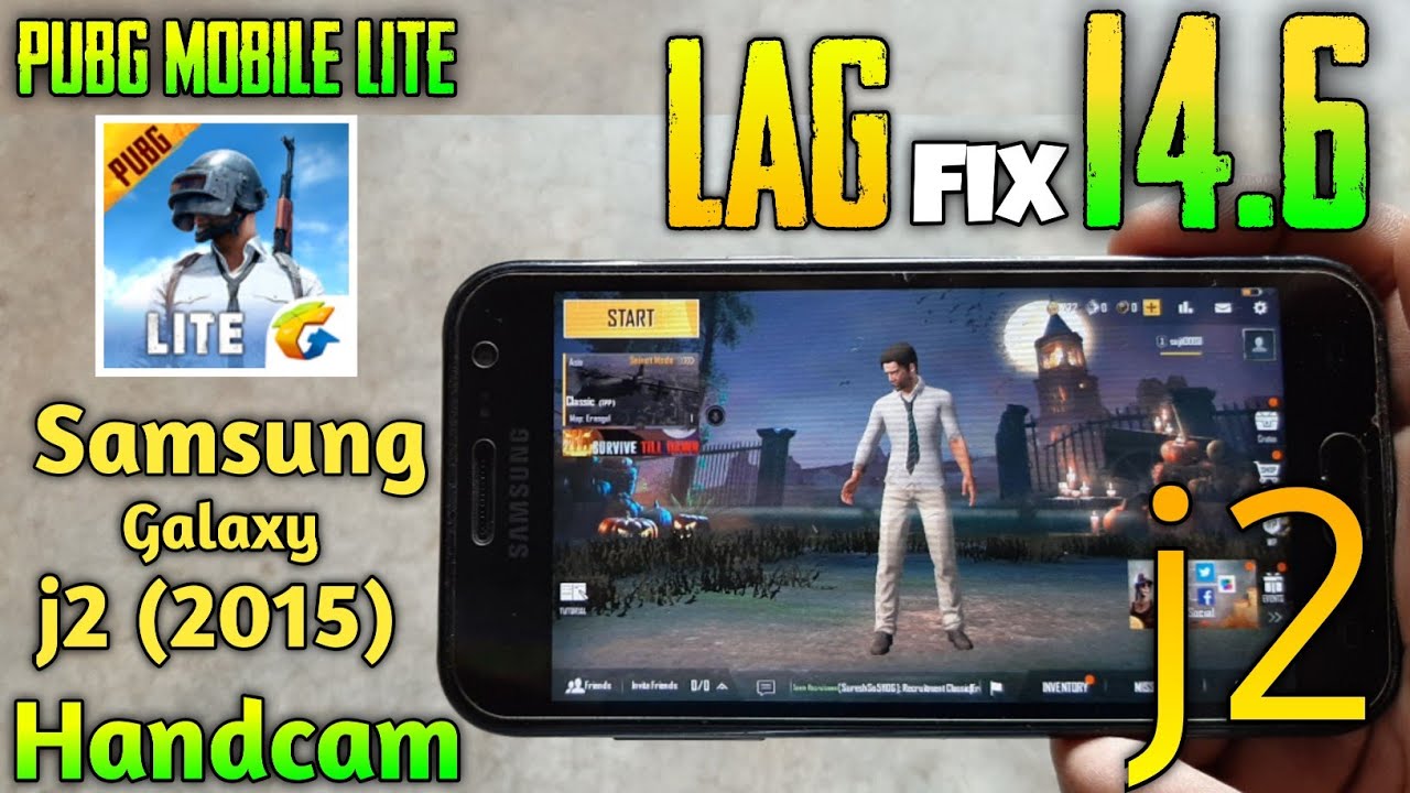 PUBG Mobile lite | Lag fix | Samsung Galaxy j2 (2015) | Handcam ðŸ”´live  proof ðŸ˜± - 