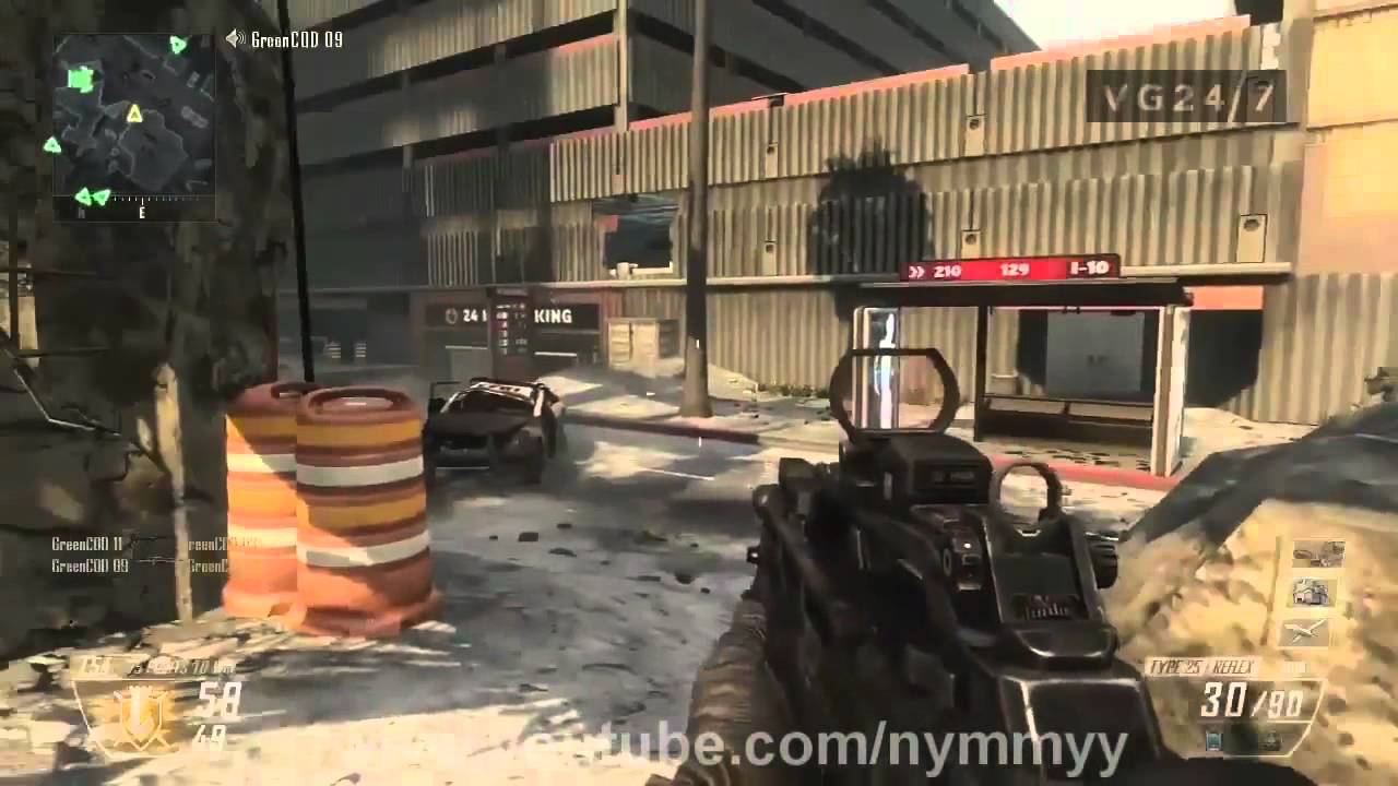 call of duty black ops 2 multiplayer gameplay - YouTube