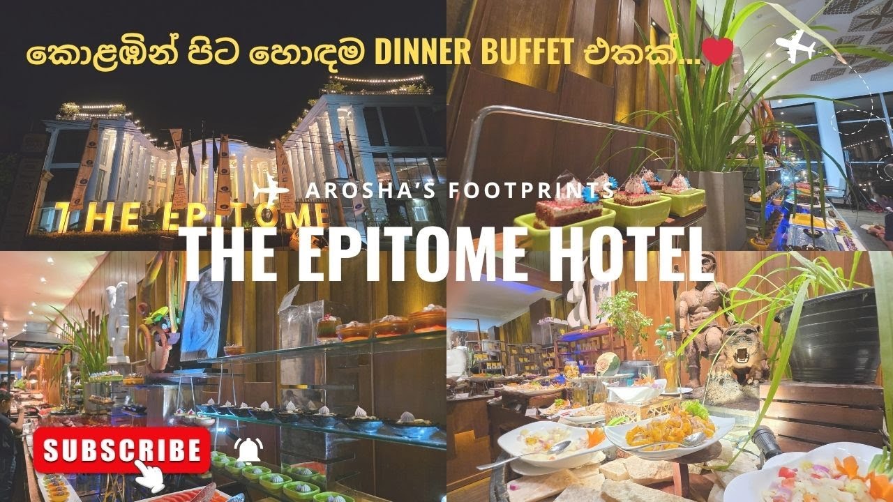 කොළඹින් පිට හොඳම dinner buffet experience එකක්...| Luxury Dinner Experience outside Colombo 🍽️🥂❤️