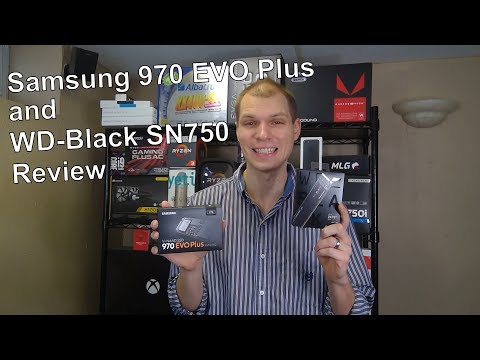 Samsung 970 EVO Plus and WD Black SN750 Review