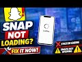 Snapchat Snap Not Loading Problem Fix 2026 | Snapchat Snaps Won’t Open or Load Solution