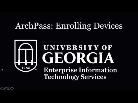 ArchPass: Enrolling Devices