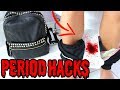 13 BACK TO SCHOOL PERIOD HACKS EVERY Girl SHOULD KNOW !!