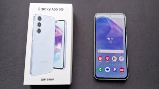 Samsung Galaxy A55 Unboxing And First Impressions