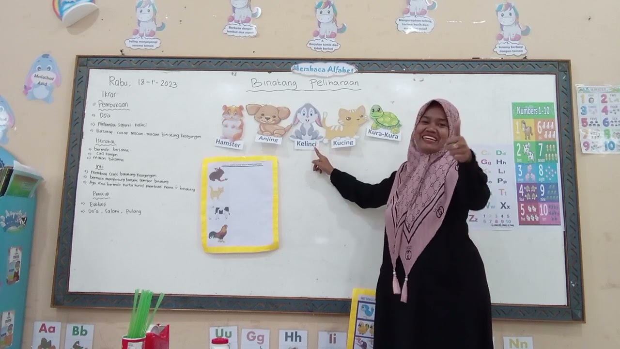 simulasi mengajar guru penggerak tingkat PAUD atau TK