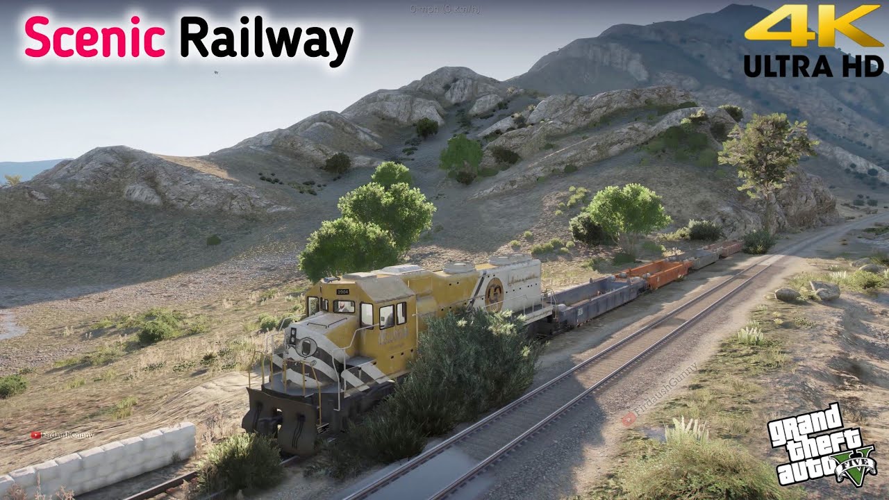 Explore New Routes: Sandy Shores to Grapeseed Train - Grand Theft Auto V