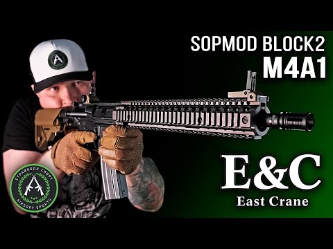 Обзор на M4A1 SOPMOD BLOCK2 от East Crane (страйкбол)