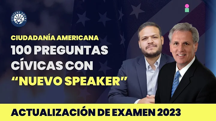 100 preguntas cvicas con nuevo Speaker of the House - Ciudadana Amrica 2023