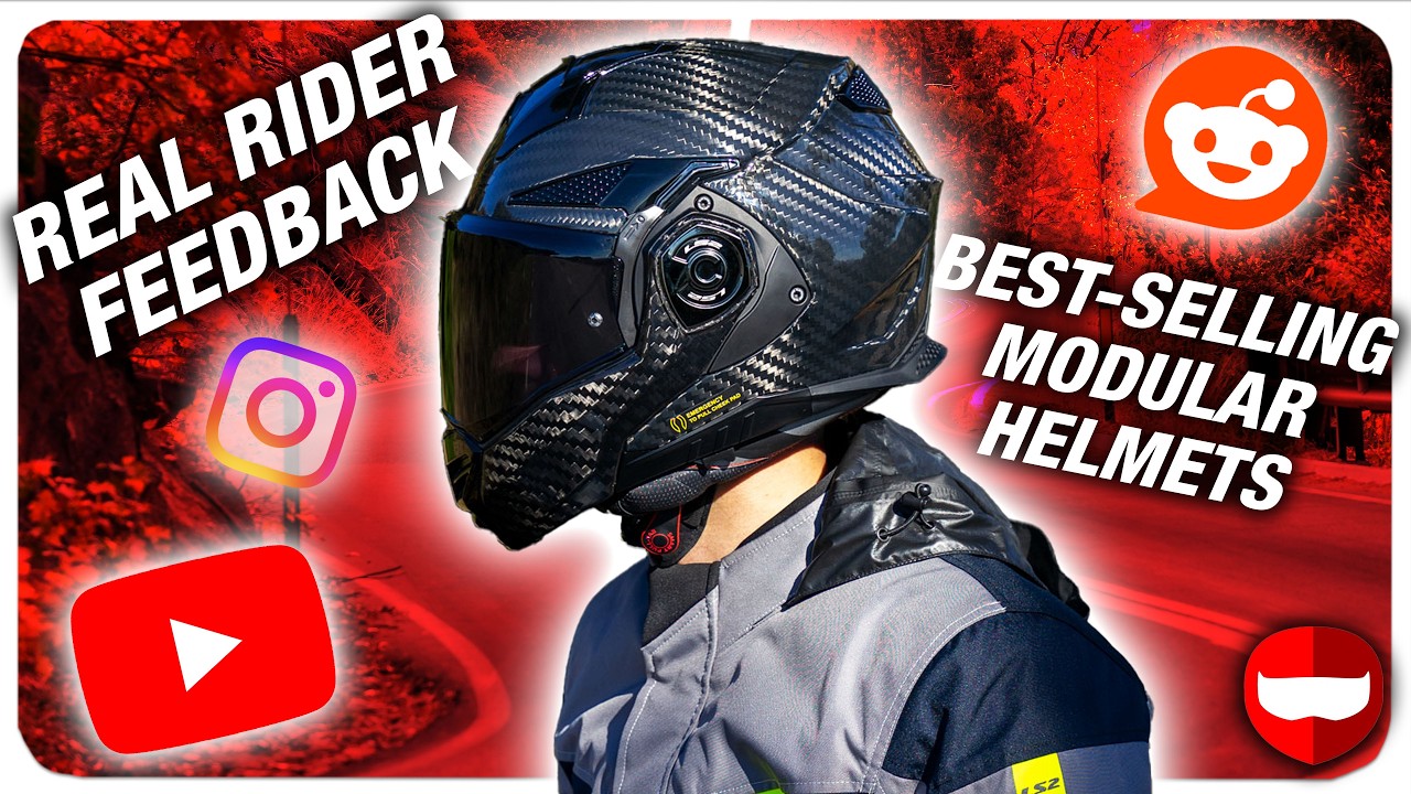 What Riders REALLY Think of the 5 Best-Selling Modular Helmets - Champion  Helmets
