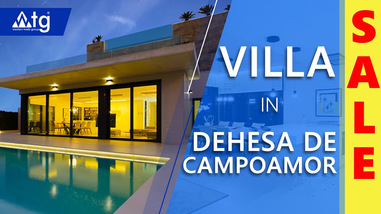 Villa with private pool in Dehesa de Campoamor. Villas for sale in